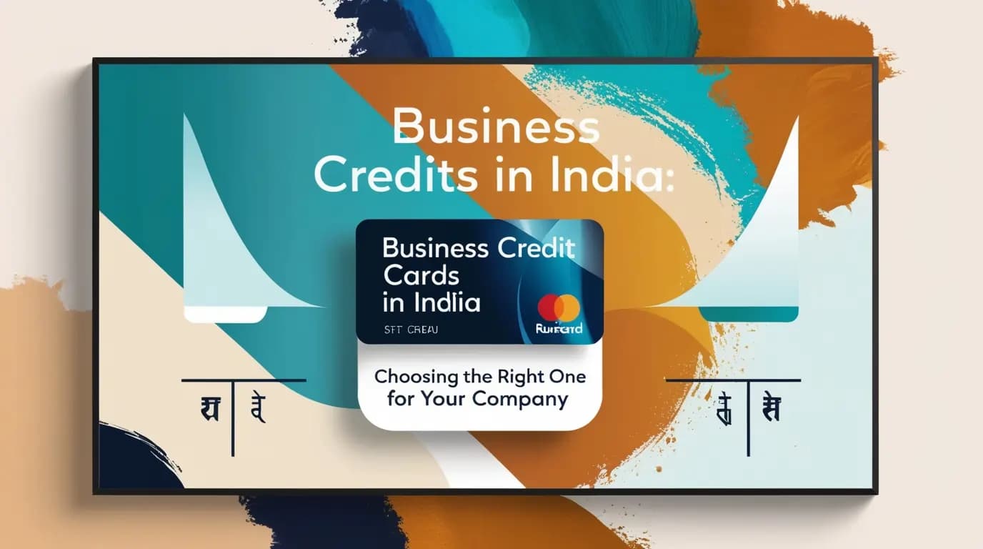 Business Credit Cards in India: Choosing the Right One for Your Company