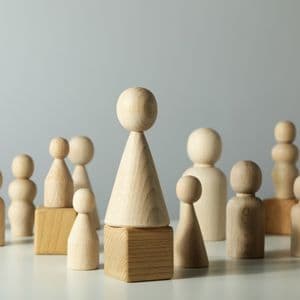 Chess pieces representing role-based access control among team members