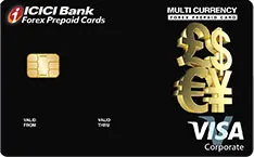 Multicurrency Forex Prepaid Card